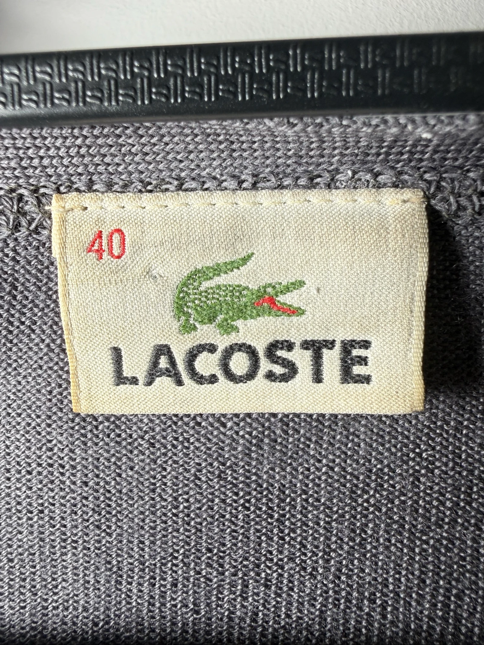 Lacoste Men’s Grey Button Cardigan – photo 4